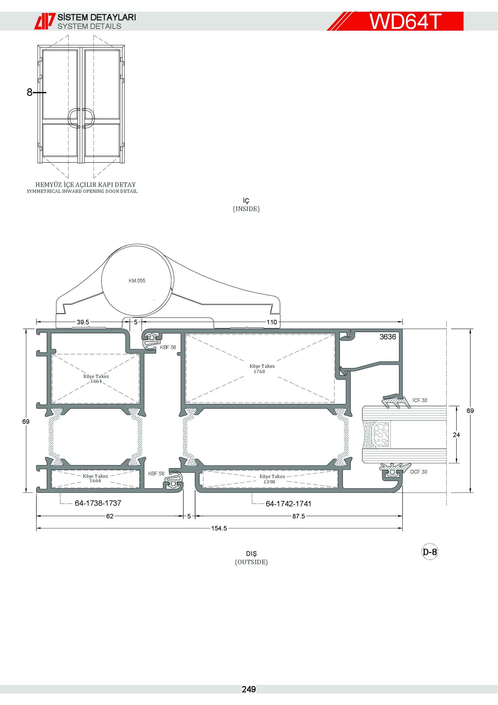 S 64 Yalıtımlı Alüminyum 92